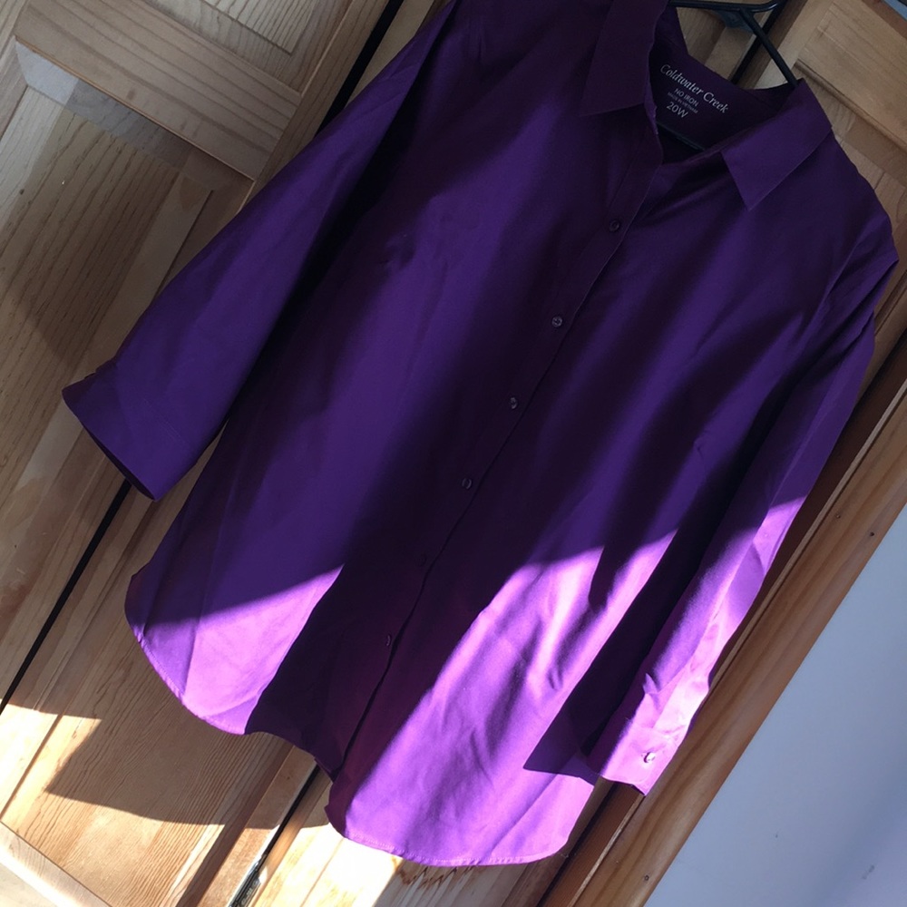 Woman casual button down
